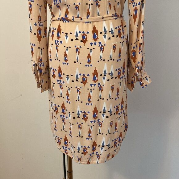 Anthropologie “Dolan” Wanderlust Aztec Print Mini Dress Size Small - Picture 9 of 13